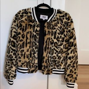 Jack x BB Dakota Leopard Bomber